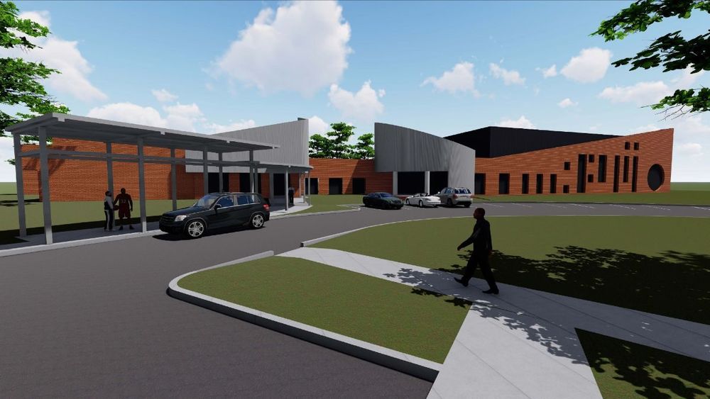 McDonald Hughes Community Center Renovations Underway