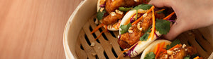 Crunchy Chicken Baos