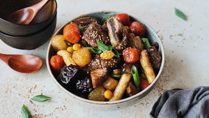 Galbi Jjim with Tteok