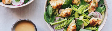 Crunchy Spring Salad with Sesame Vinaigrette