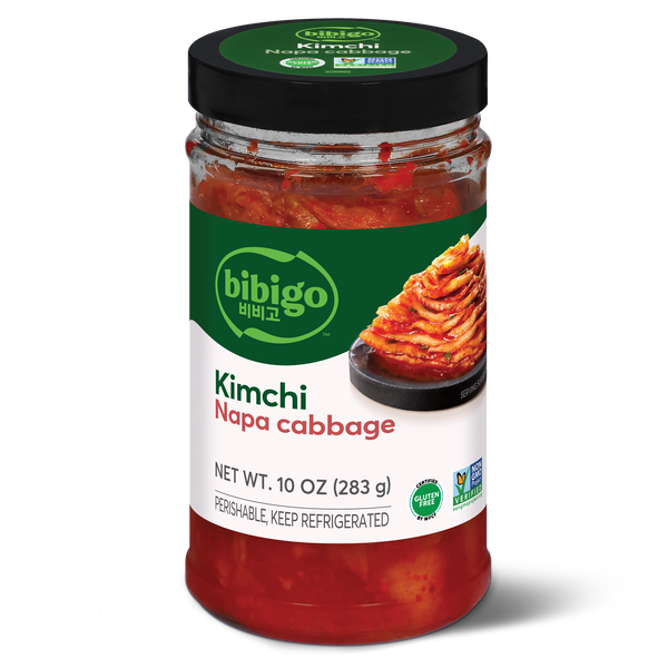 Korean-Style Tangy Napa Cabbage Kimchi