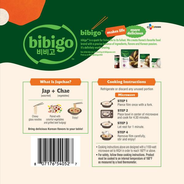 Beef & Vegetable Japchae Noodles