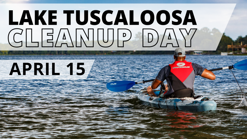 City of Tuscaloosa to Host Lake Tuscaloosa Cleanup Day