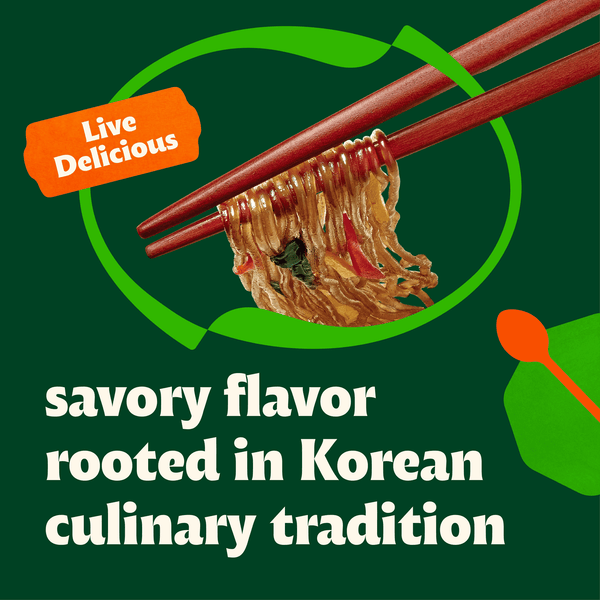 Beef & Vegetable Japchae Noodles