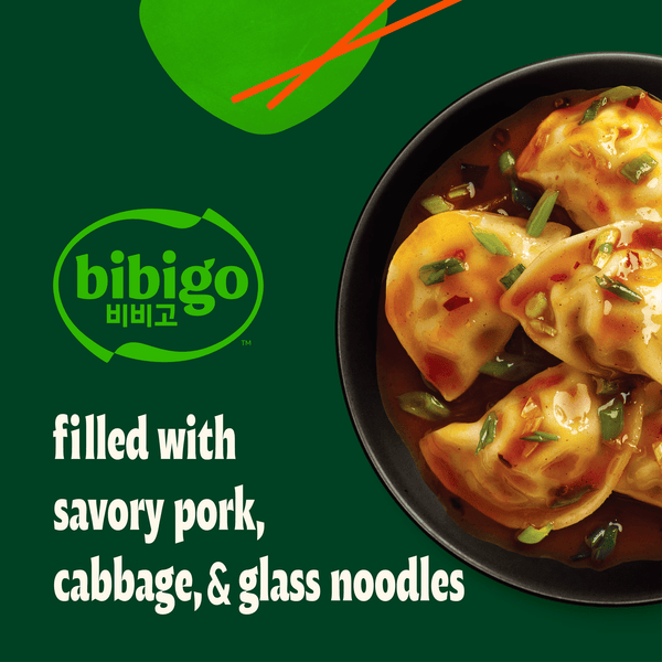 Vegetable & Pork Spicy Sauced Dumplings