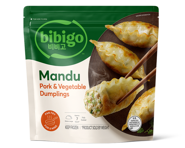 bibigo™ Mandu Pork and Vegetable Dumplings (8.6 oz)