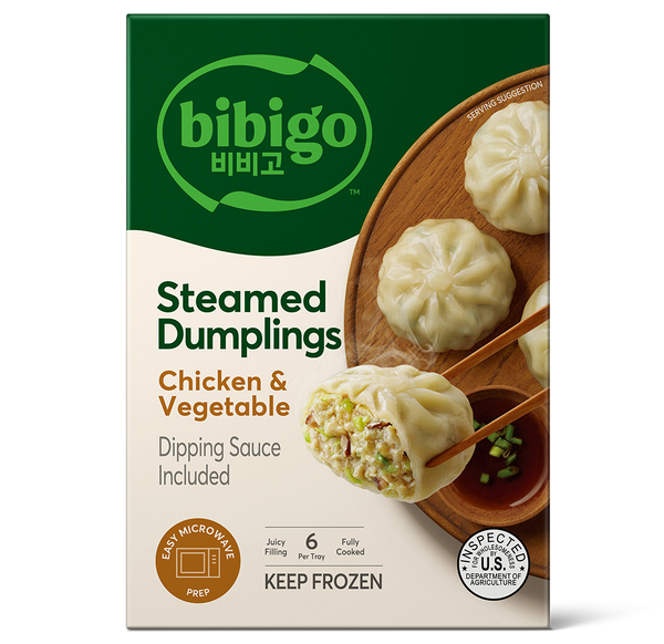 bibigo™ Steamed Dumplings Chicken and Vegetable (6.6 oz)