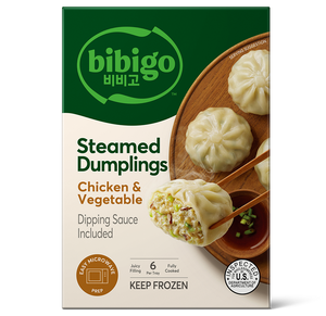 bibigo™ Steamed Dumplings Chicken and Vegetable (6.6 oz)