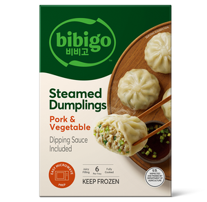 bibigo™ Steamed Dumplings Pork & Vegetable (6.6 oz)