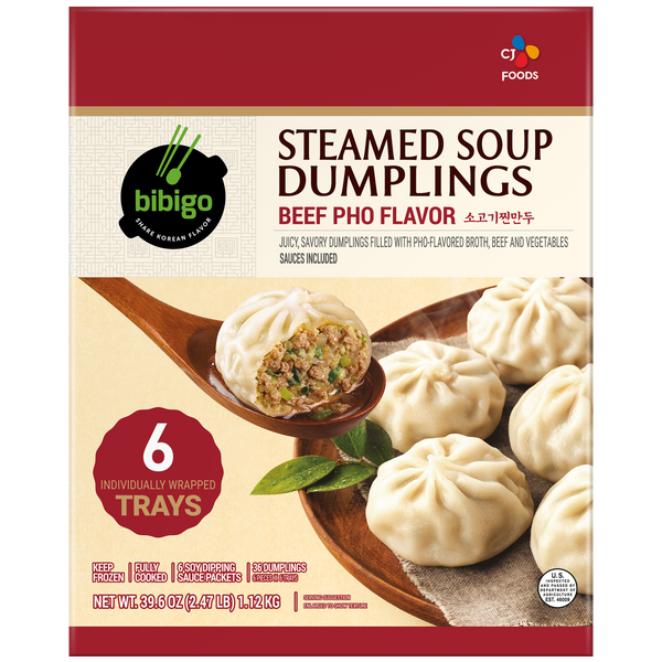 bibigo™ Steamed Dumplings Beef Pho (39.6 oz)
